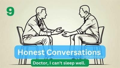 Doctor, I can't sleep well