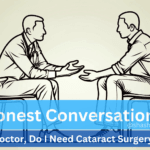 Title card for the Honest Conversations series: Doctor, Do I Need Cataract Surgery?
