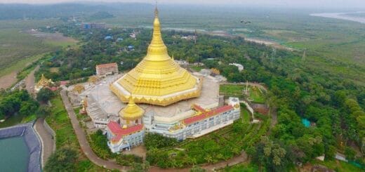 The Global Vipassana Pagoda in Mumbai