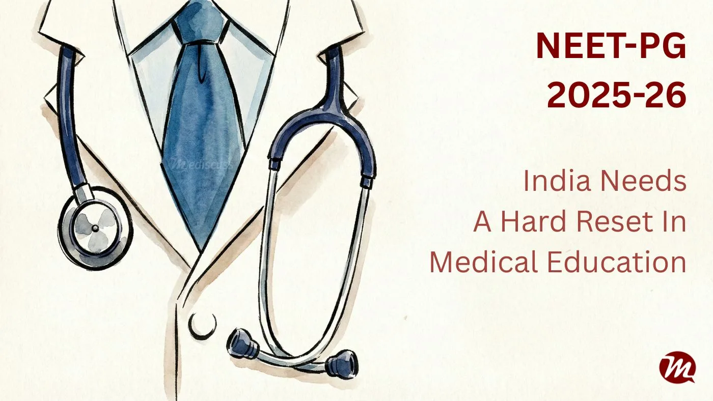 NEET-PG 2025-26: India Needs a Hard Reset in Medical Education