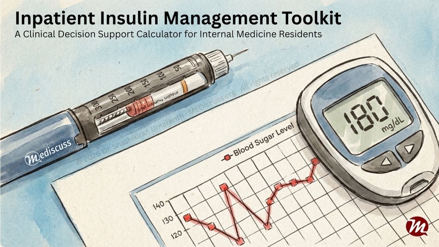 Inpatient Insulin Management Toolkit: A Clinical Decision Support Calculator for Internal Medicine Residents